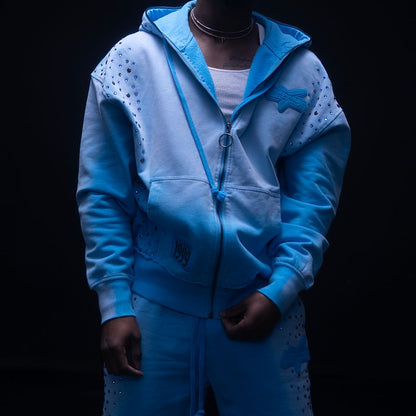 HUDSON STONES STUDS HOODY (637)