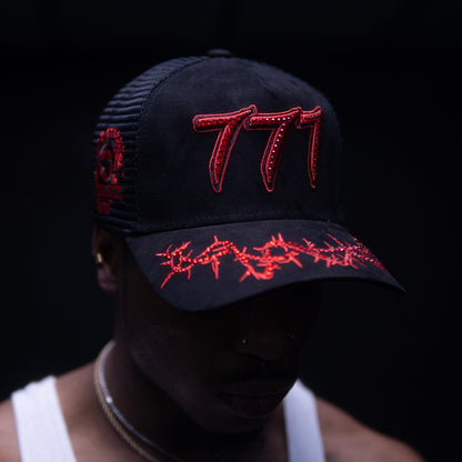 HUDSON V2 DIAMOND 777 SUEDE TRUCKER (CD0365)