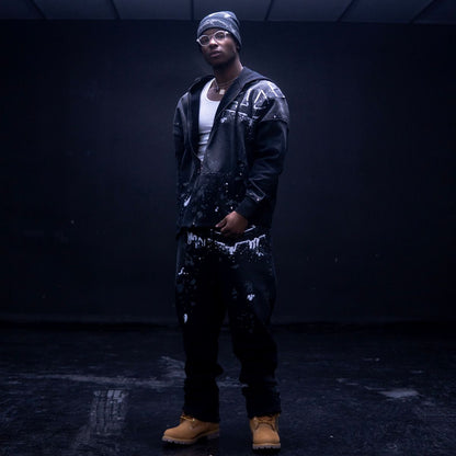 HUDSON PEACE ZIP UP HOODY (635)