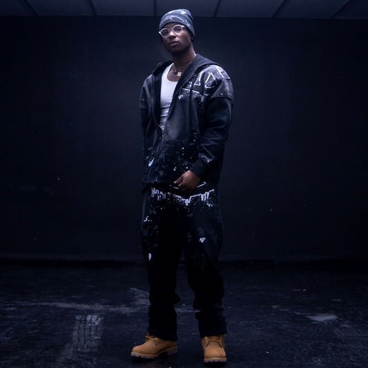 HUDSON PEACE ZIP UP HOODY (635)