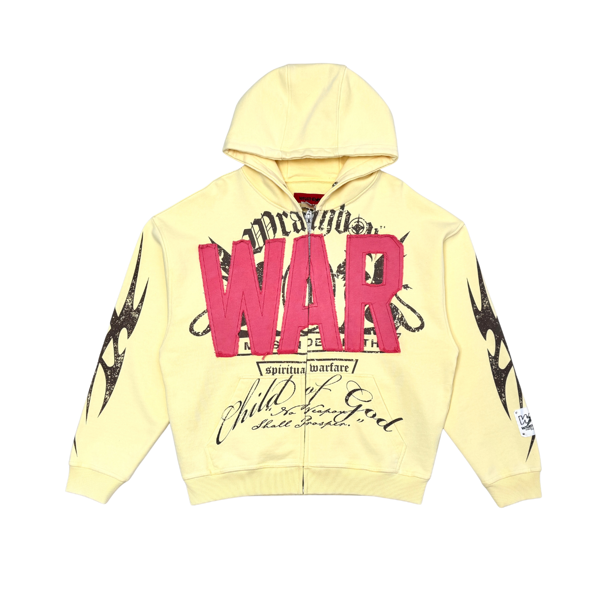 Wrathboy Hard to kill hoodie (WB05-618-LYW)