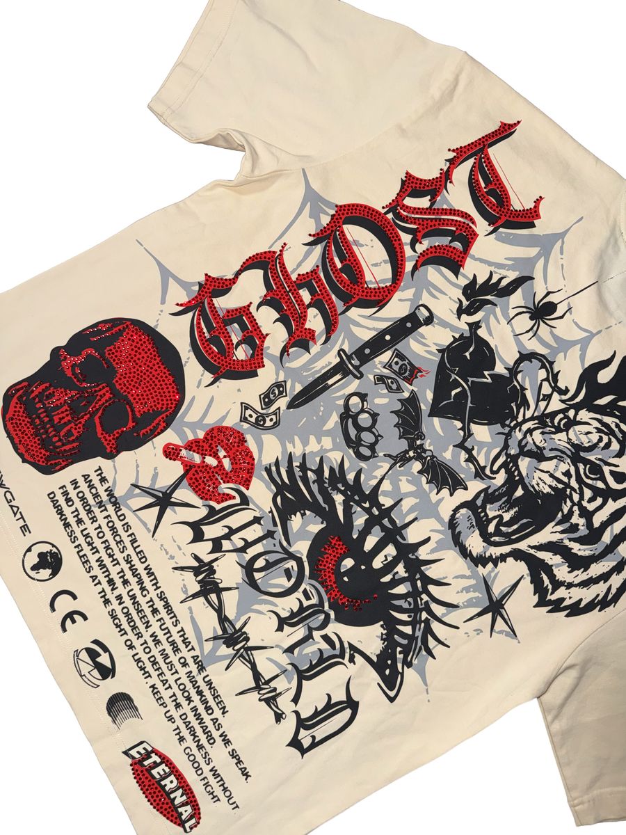 GHST WRLD BAD OMENS TEE-BONE (GST6)