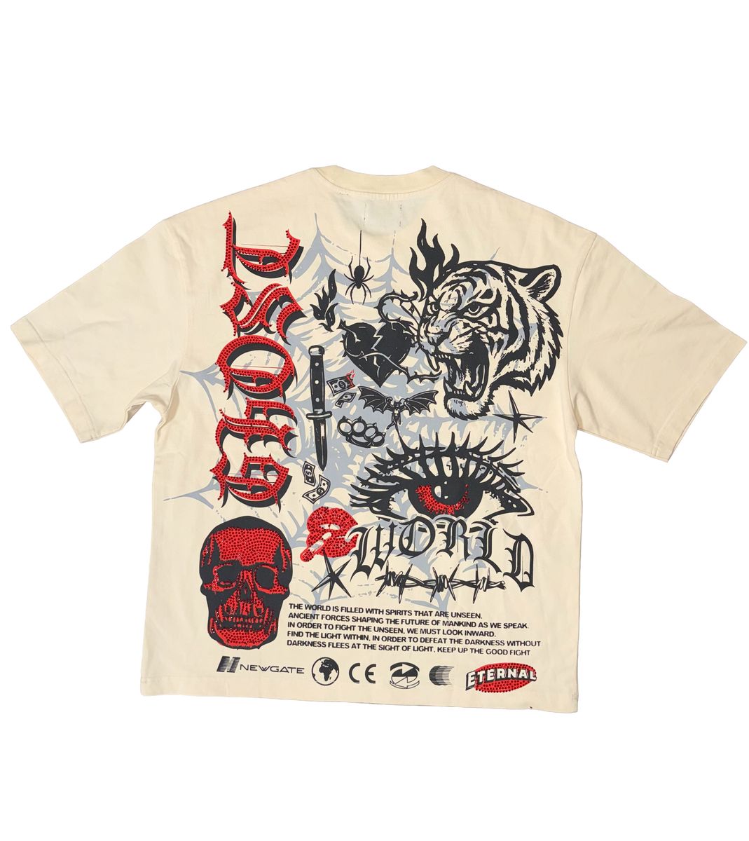 GHST WRLD BAD OMENS TEE-BONE (GST6)