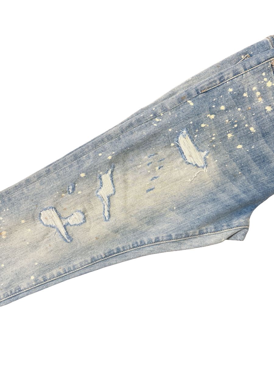 GHST WRLD Static Skinny Jeans - (GSJ1 - BLEACH WASH)
