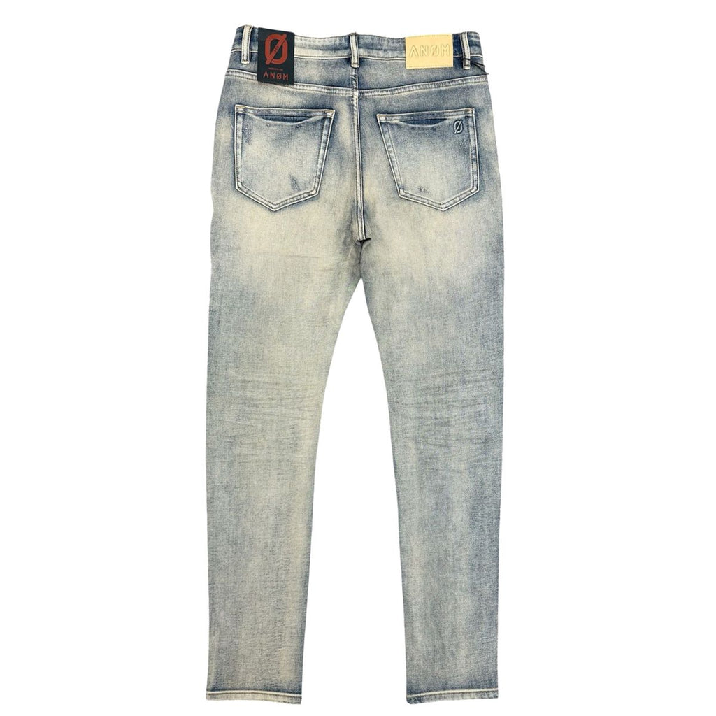 ANOM 360 SKINNY (ANOM-SK-01) - MID BLUE WASH