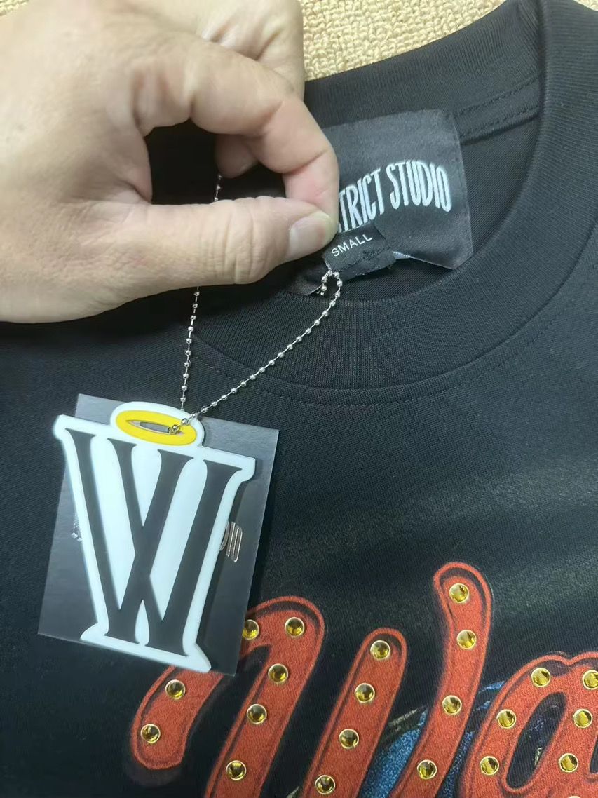 MR WAVE DISTRICT GLOBE (BLACK) OVERSIZED T SHIRT