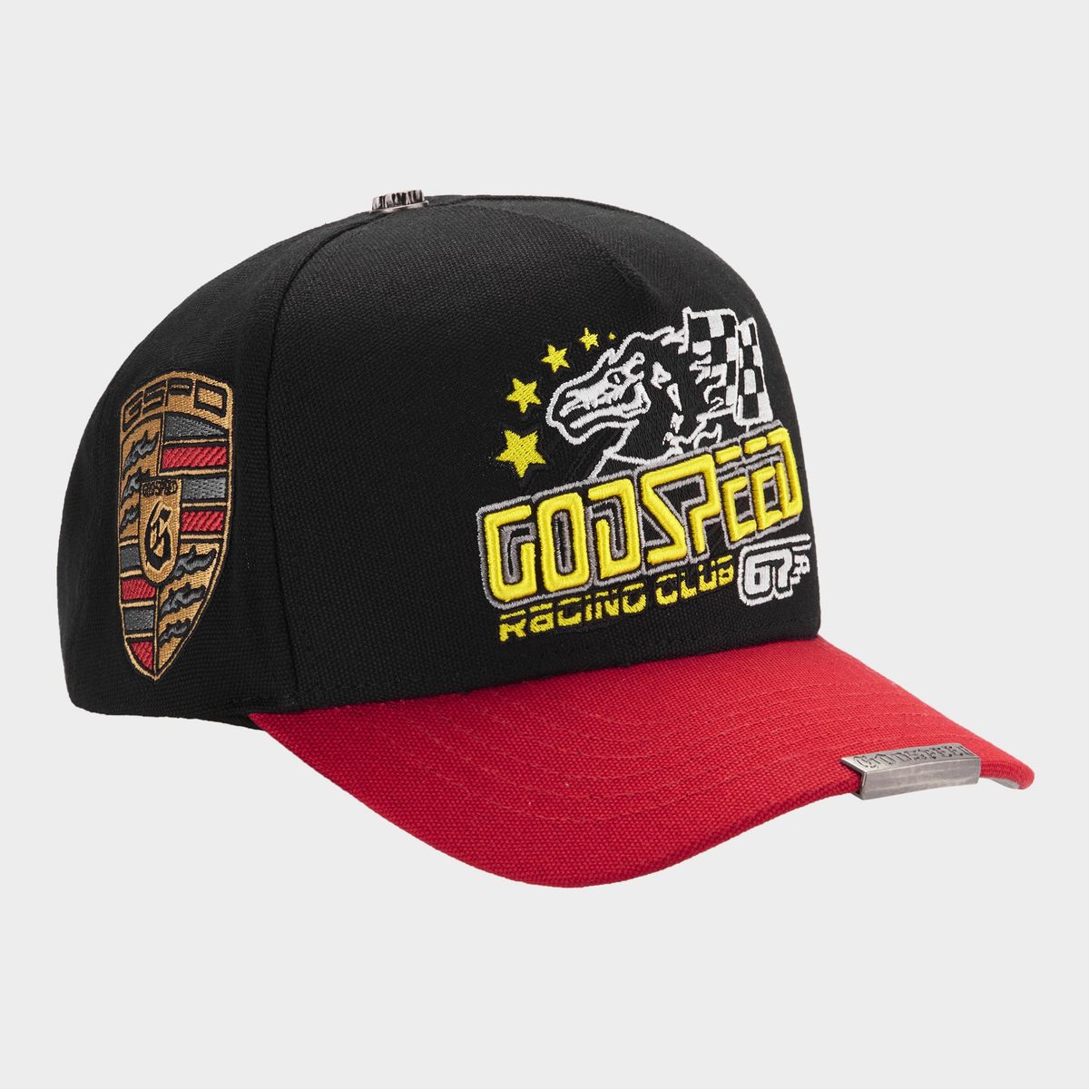GodSpeed GRC Members Trucker Hat (Black/Red)