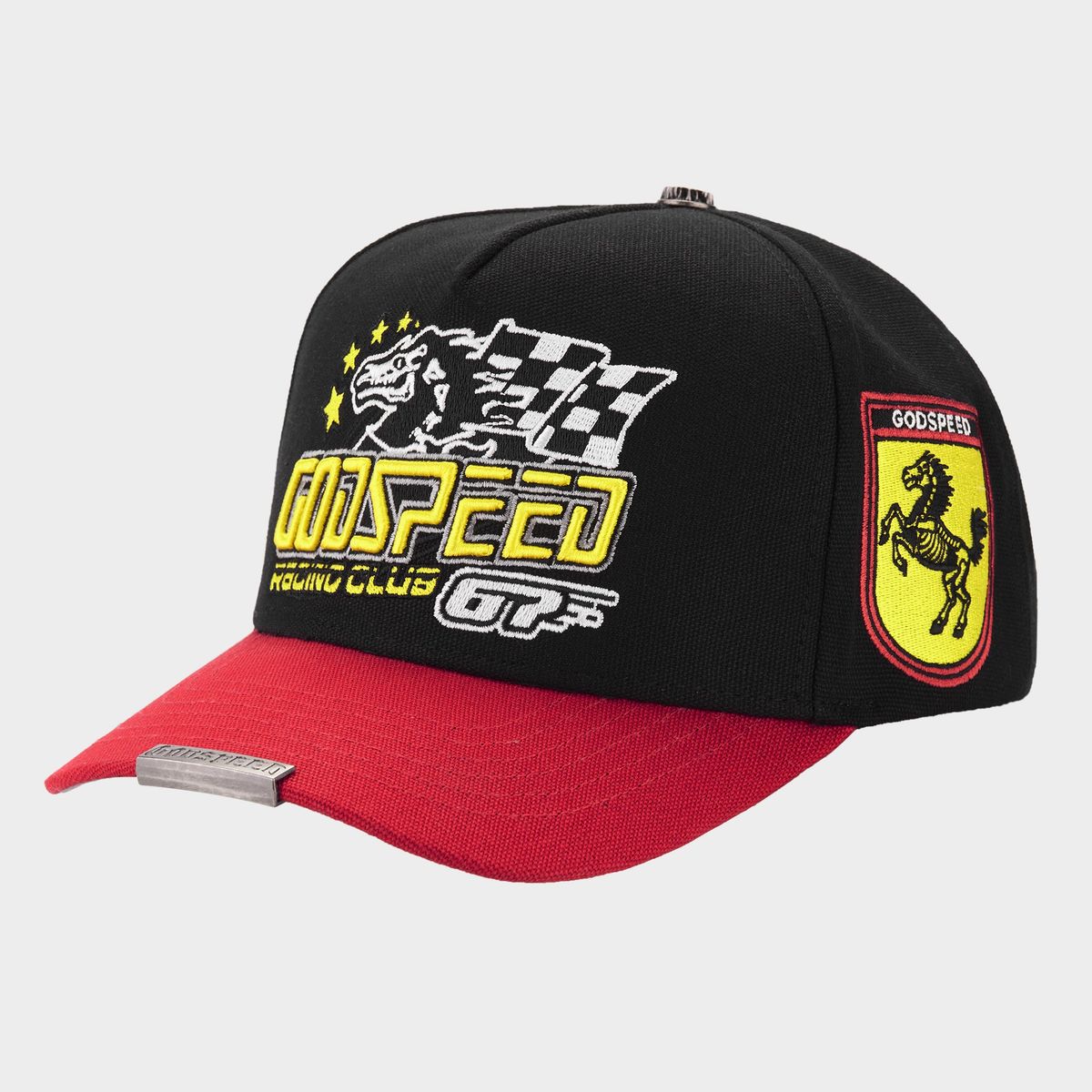 GodSpeed GRC Members Trucker Hat (Black/Red)