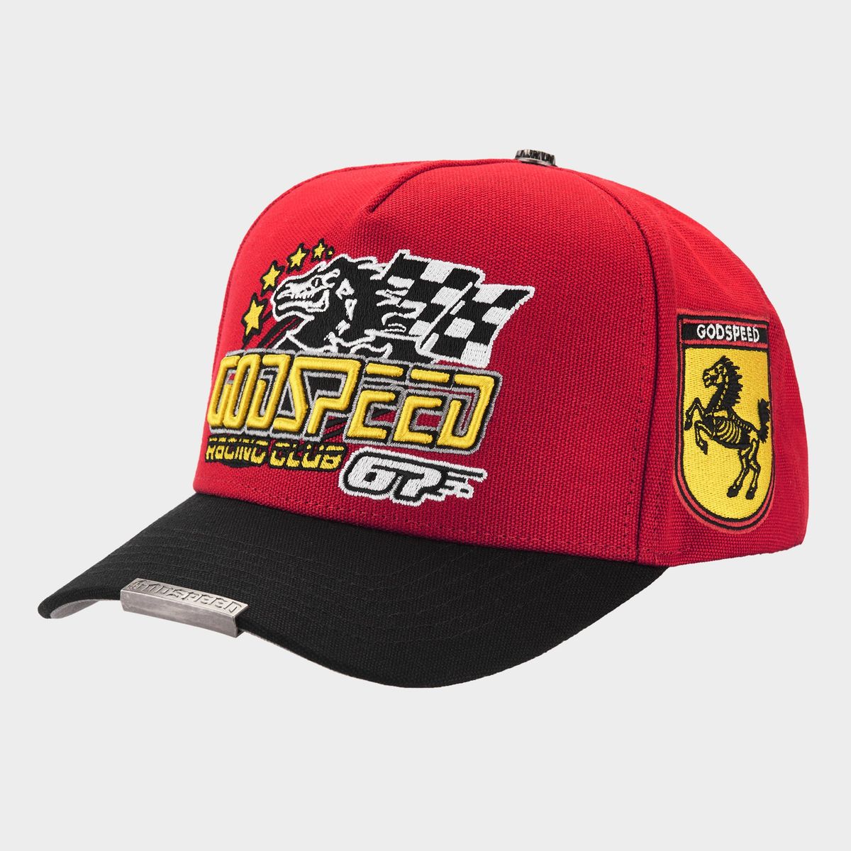 GodSpeed GRC Members Trucker Hat (Red/Black)