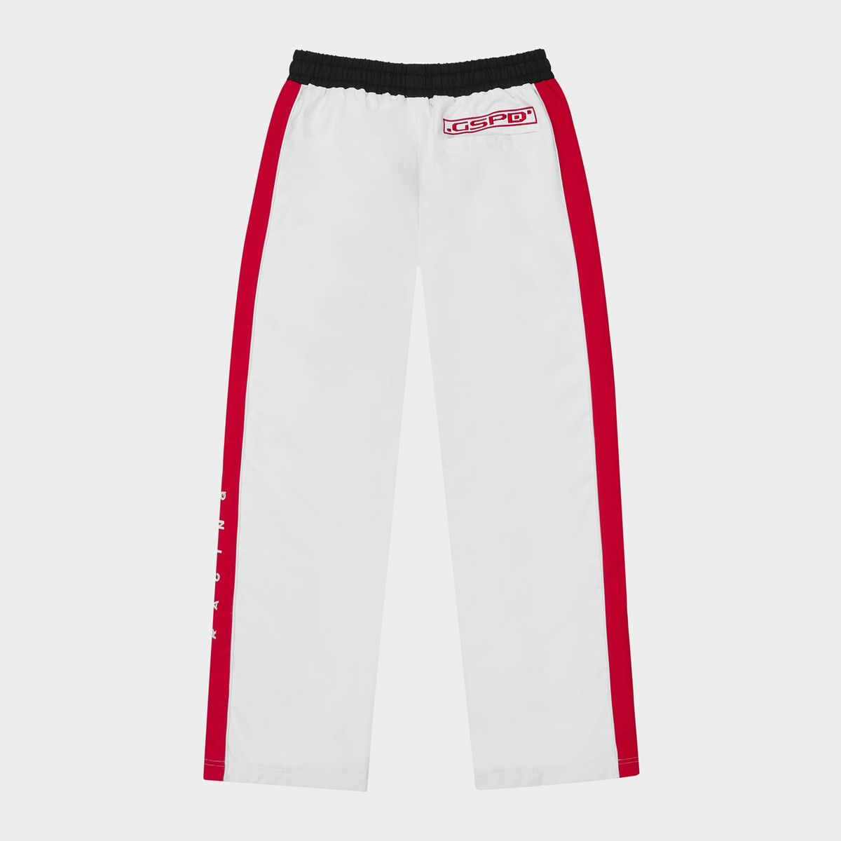 GodSpeed GRC TrackPants (White/Blk/Red)