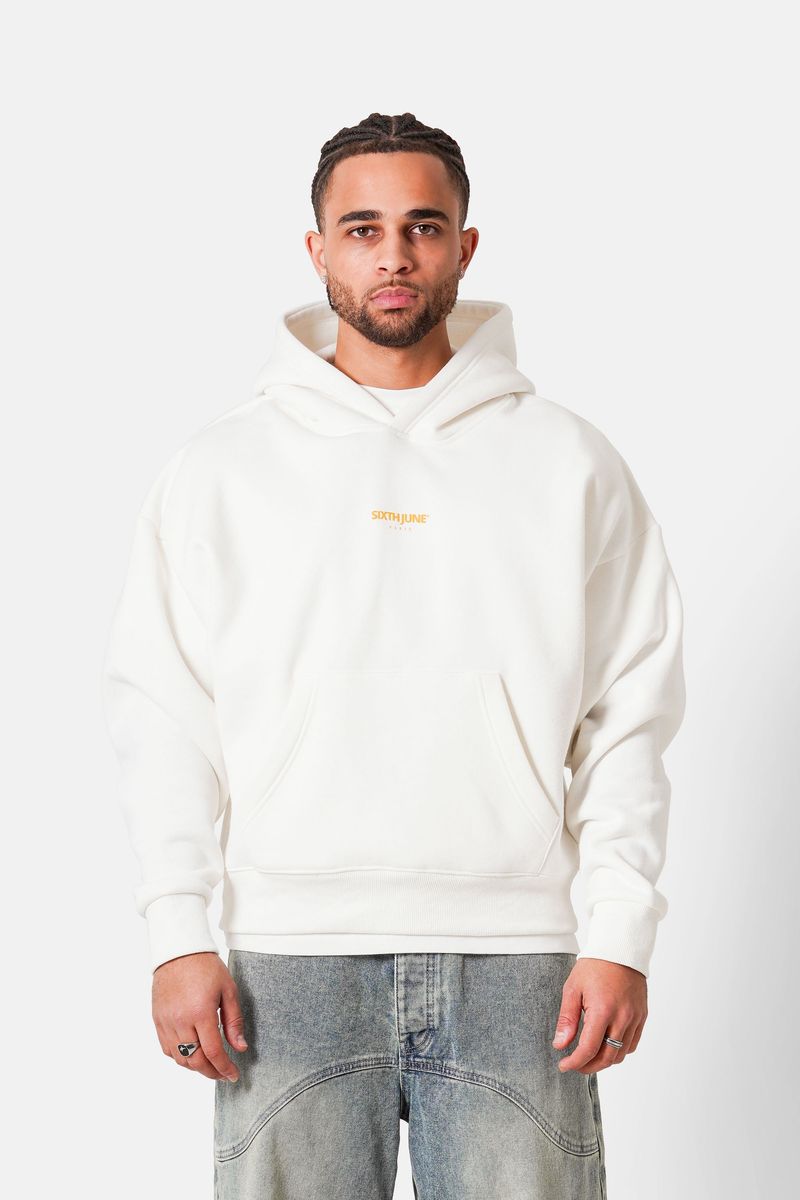 Sixth June coast back print hoodie 13001-offw