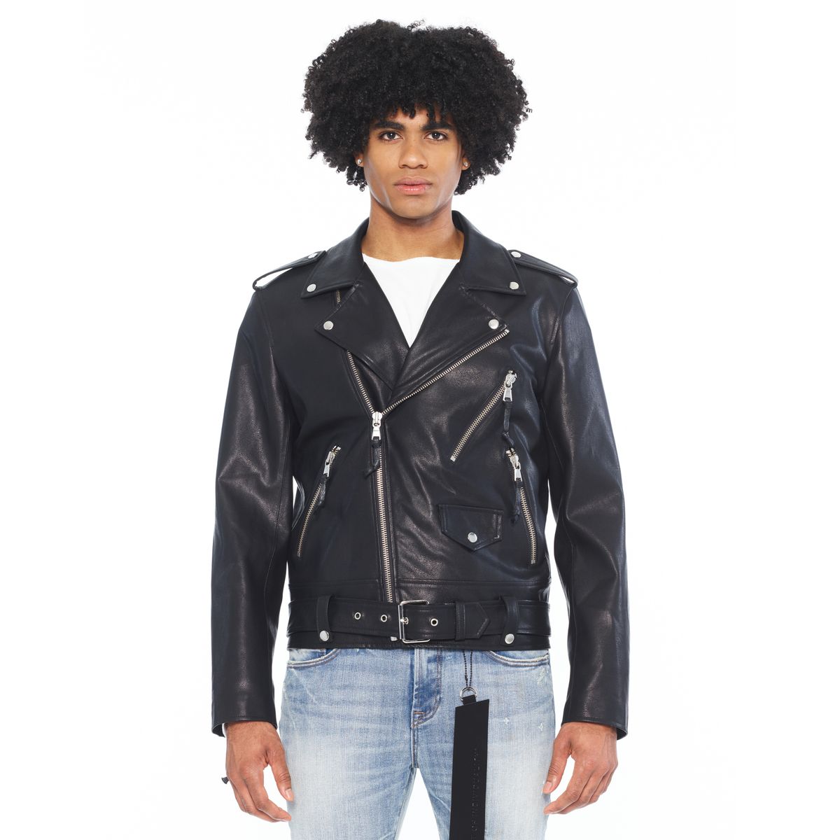 CULT CLASSIC VEGAN LEATHER MOTO (626BC-JL100A)