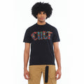 CULT 260 GRAMS COTTON JERSEY SHORT SLEEVE CREW NECK TEE "STAINED GLASS" (626B7-K21A)