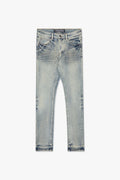 VALABASAS "MR. FLEX" SKINNY DENIM (VLBS-VJ1-002)LT. BLUE WASHED