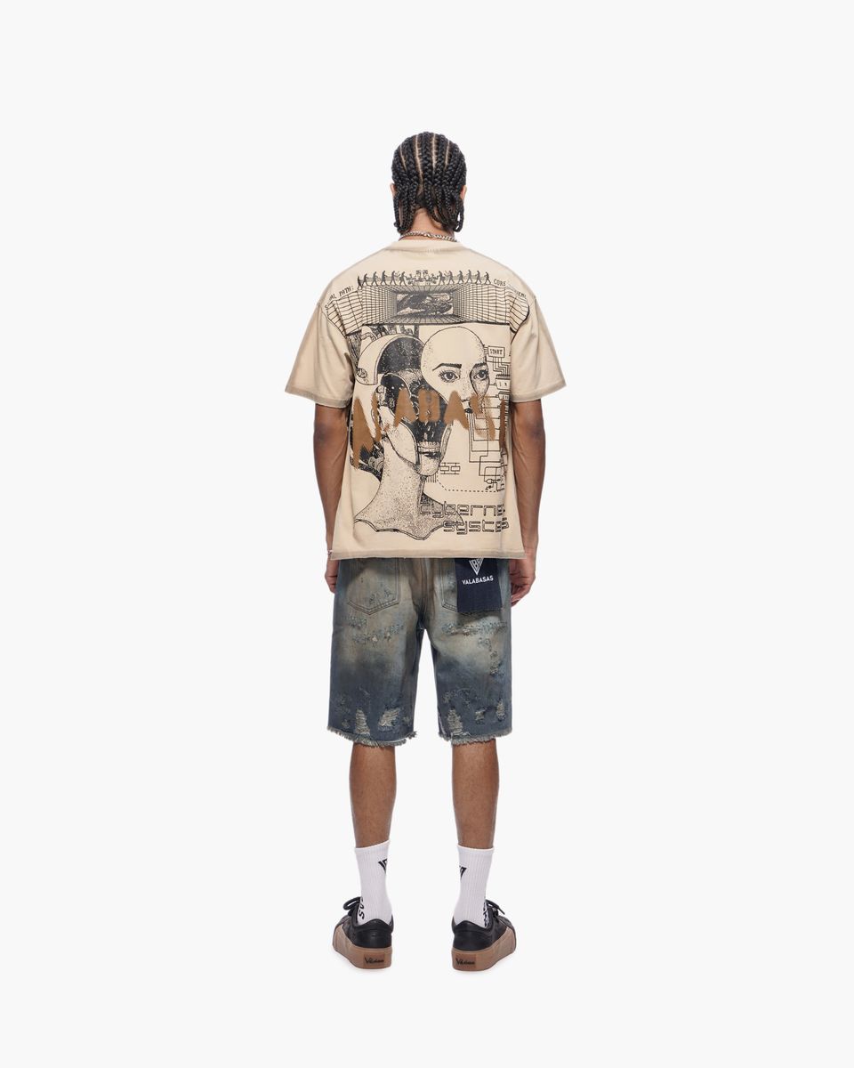 VALABASAS "CLIPPED" DENIM SHORTS (VLBS-VSH2-1034)