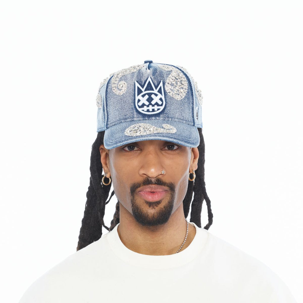 CULT PAISLEY PANEL A-FRAME TRUCKER (626BC-CC01A)