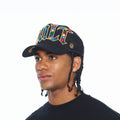 CULT MESH BACK TRUCKER CURVED VISOR " STAINED GLASS" MATCH T SHIRT