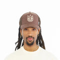 CULT LOGO MESH BACK TRUCKER CURVED VISOR (626BC-CH44A)