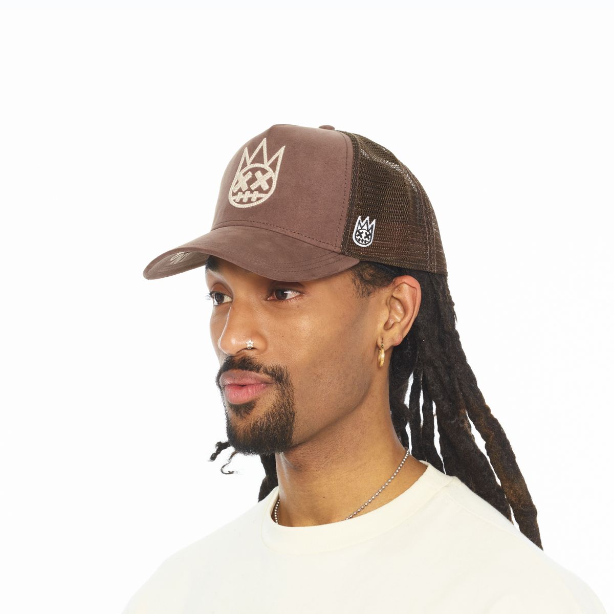 CULT LOGO MESH BACK TRUCKER CURVED VISOR (626BC-CH44A)