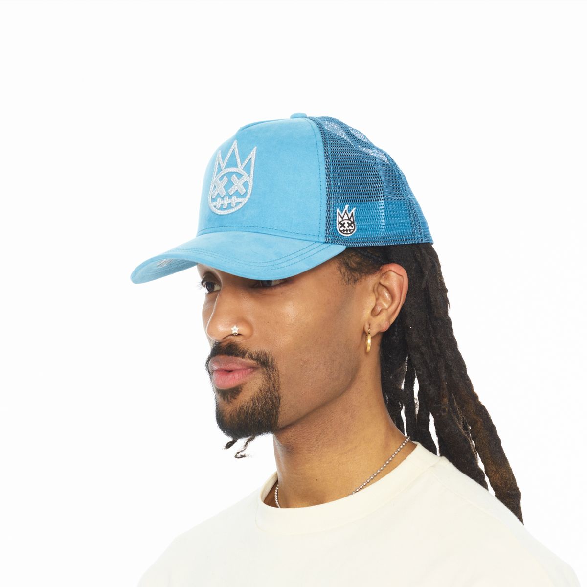 CULT LOGO MESH BACK TRUCKER CURVED VISOR (626BC-CH39A)
