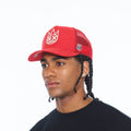 CULT LOGO MESH BACK TRUCKER CURVED VISOR (626BC-CH38A)