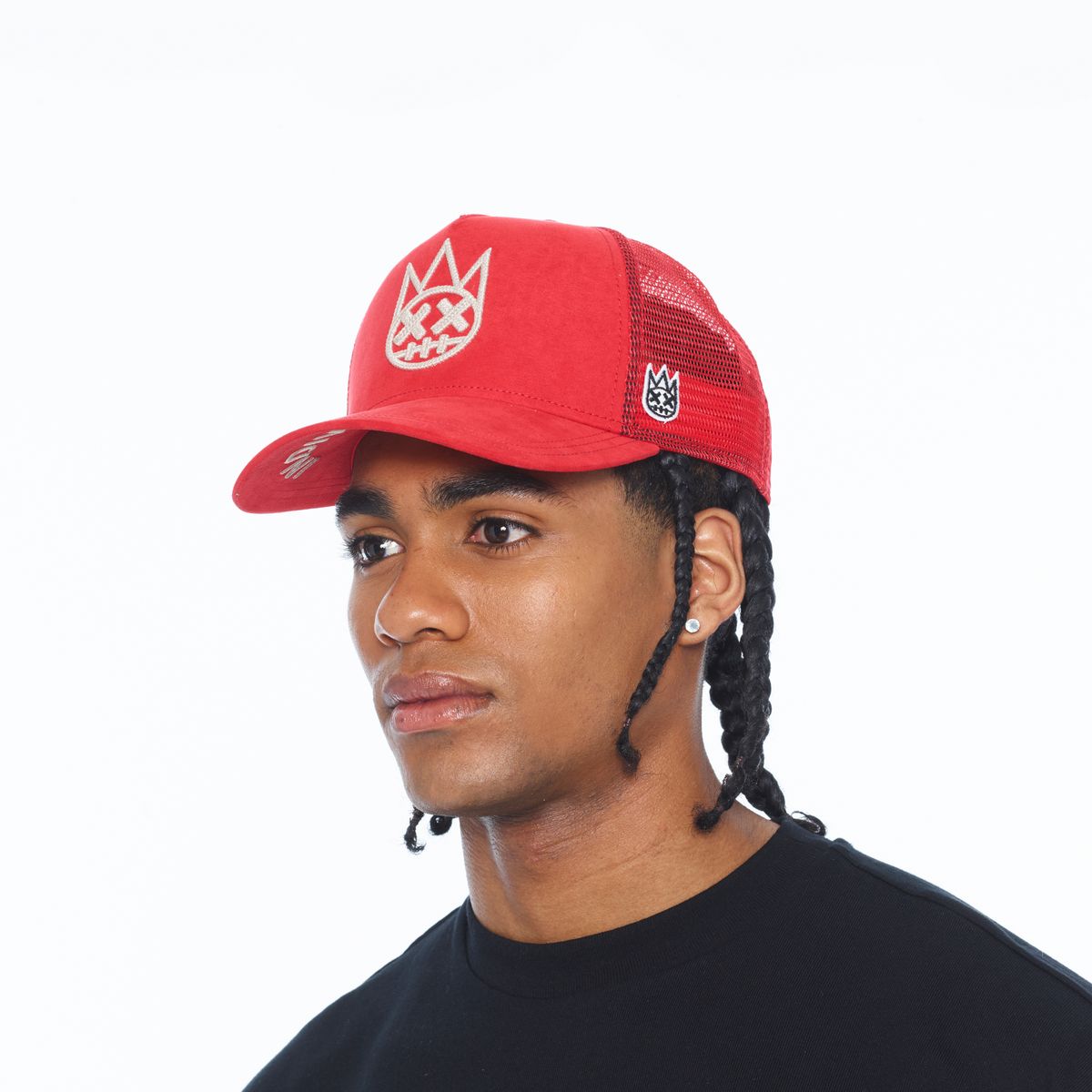 CULT LOGO MESH BACK TRUCKER CURVED VISOR (626BC-CH38A)