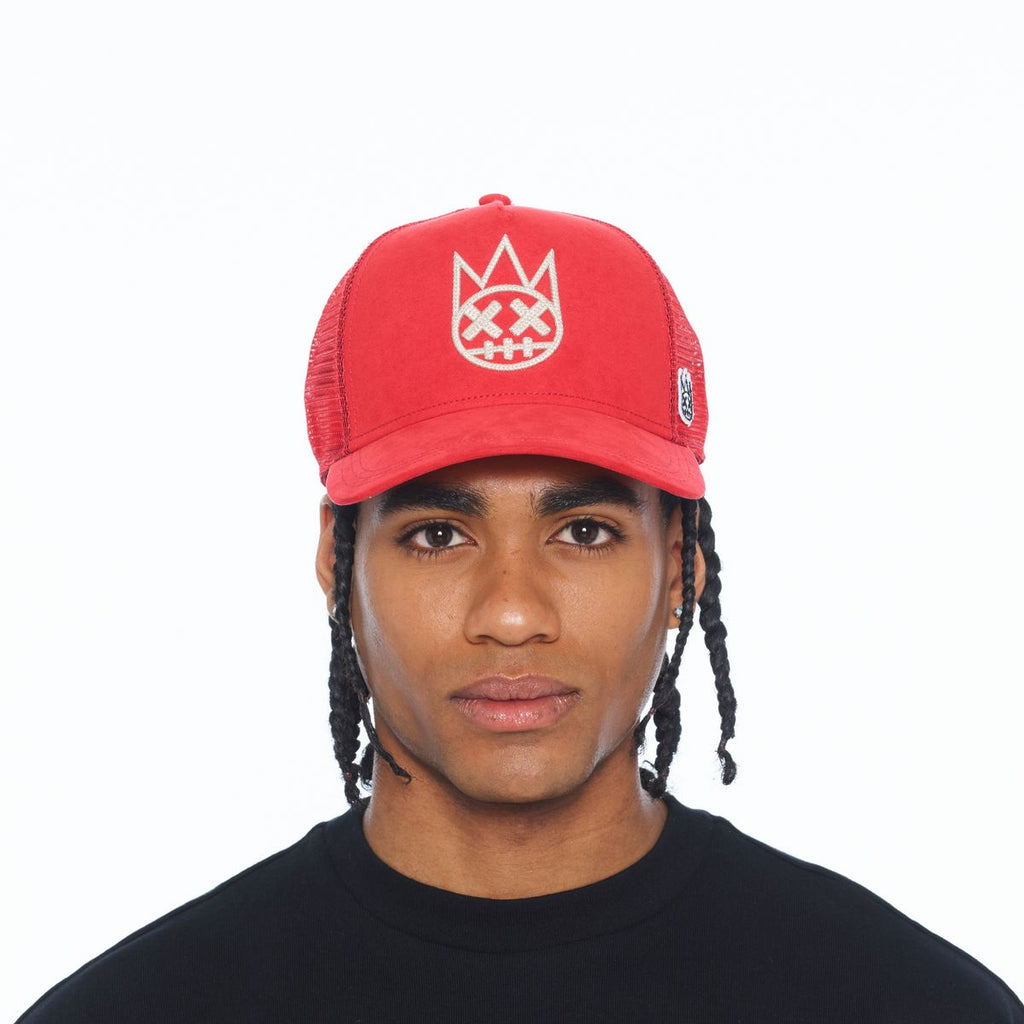 CULT LOGO MESH BACK TRUCKER CURVED VISOR (626BC-CH38A)