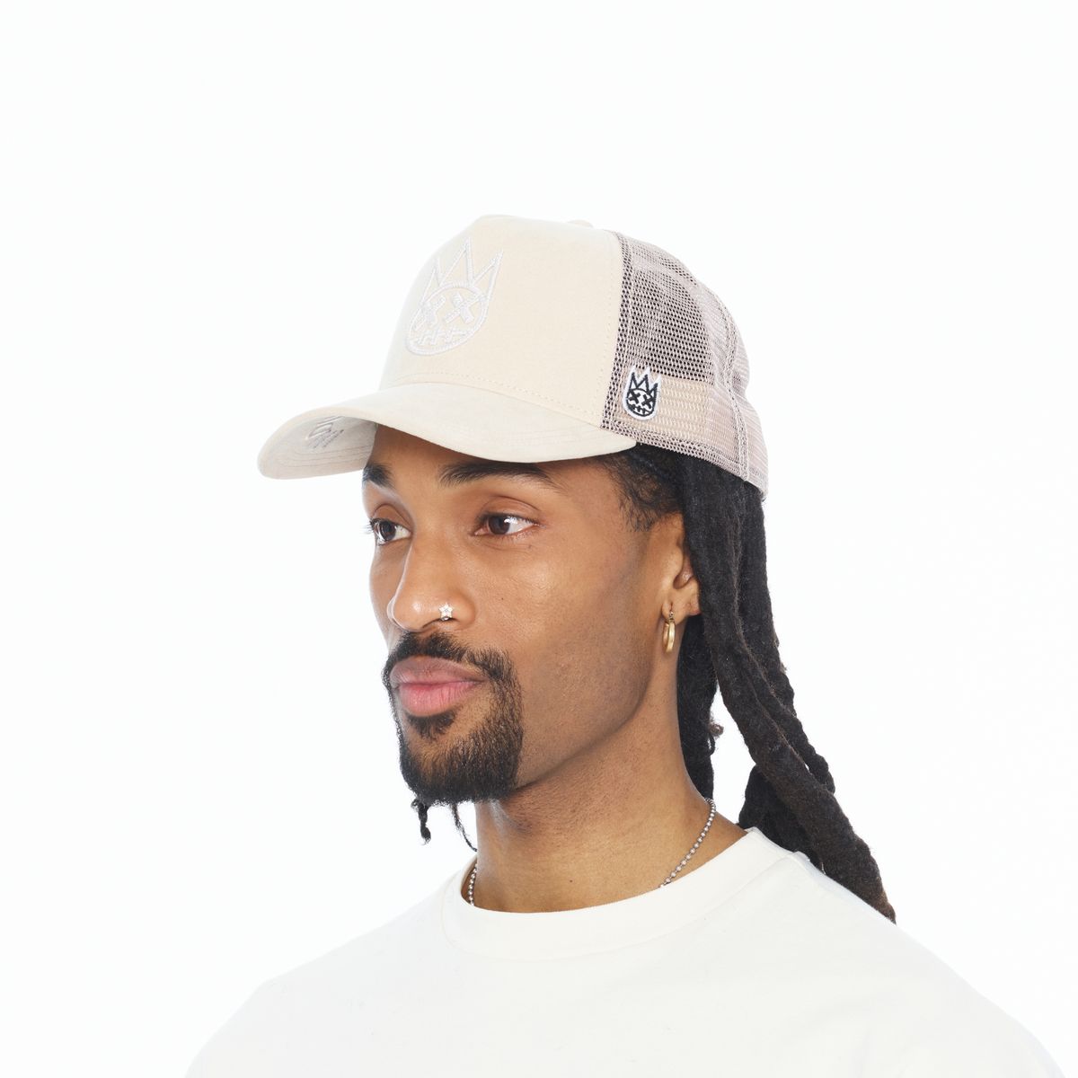 CULT LOGO MESH BACK TRUCKER CURVED VISOR (626BC-CH37A)