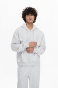 Valabasas Mr Fleece Zip Up - Light Grey