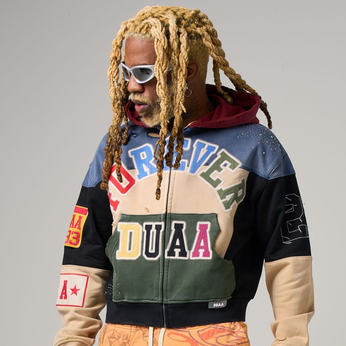 DUAA COLLEGE HOODIE (MULTI)