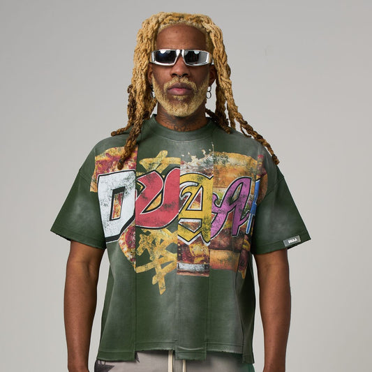 DUAA LUNCH TEE SHIRT (GREEN)