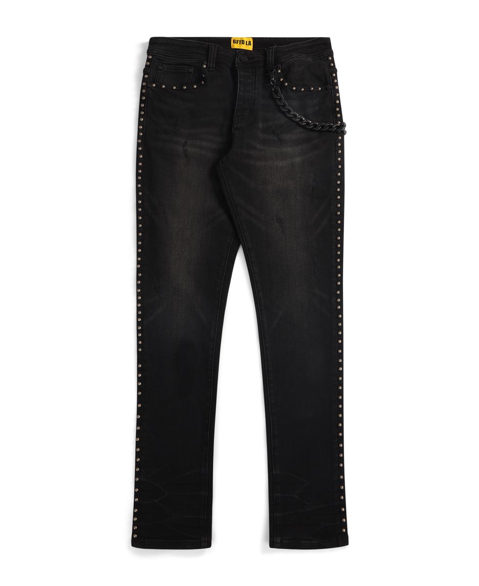 GFTD LA 'ONIX' BLACK DENIM