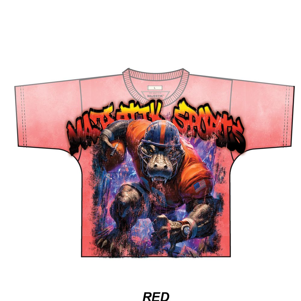 MAJESTIC DYED DTG GRAPHIC TEE W RHINESTONE (TE26022)
