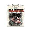 MAJESTIC DYED DTG GRAPHIC SLEEVELESS TEE W RHINESTONE (TE26500)