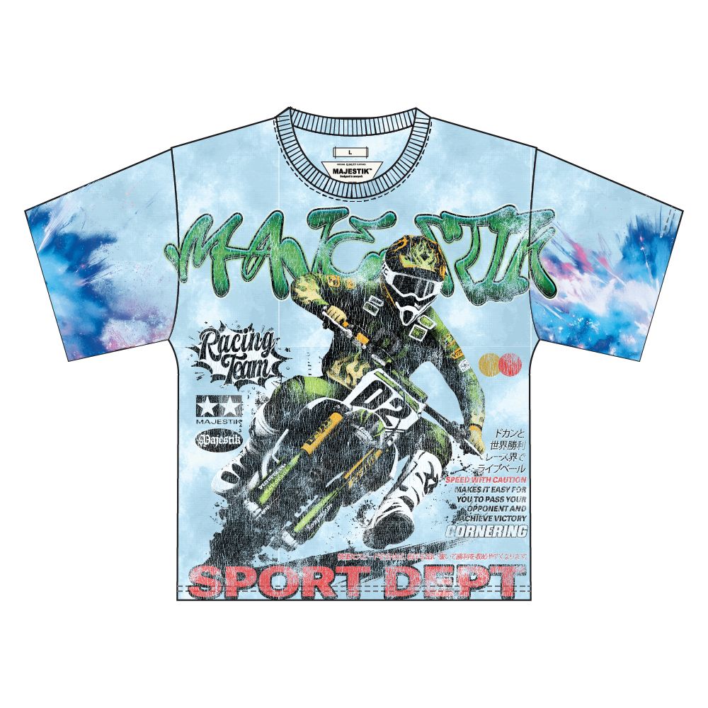 MAJESTIC TAPESTRY TEE W/RHINESTONE (TH2640)