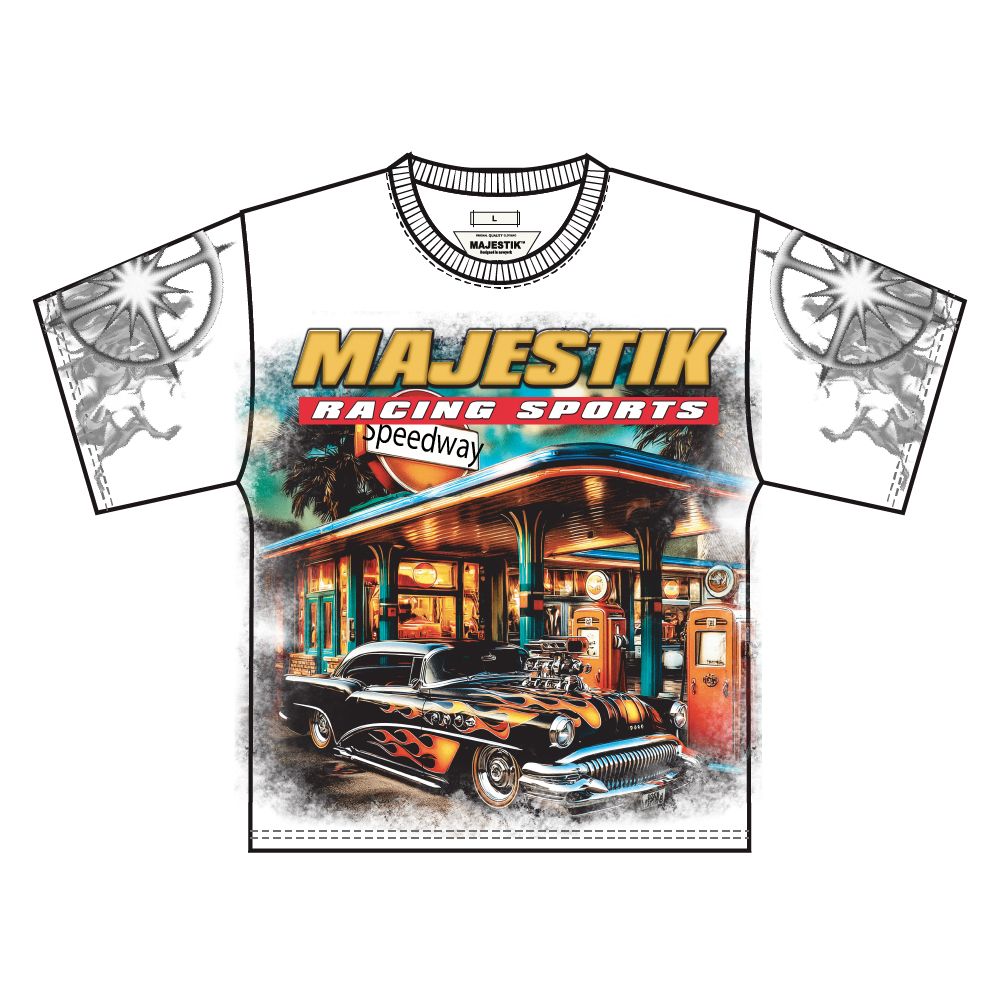 MAJESTIC TAPESTRY JERSEY W/RHINE STONE (TH2642)