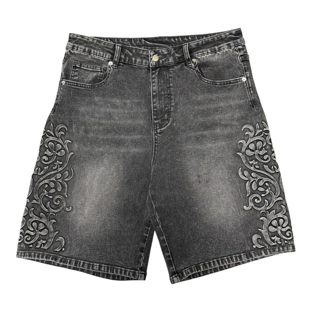 "Legacy" Dark Grey Wash (JORTS_18)