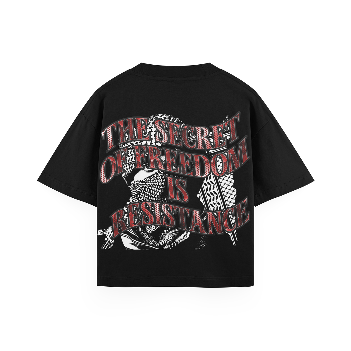 INX Freedom Oversized Heavyweight T-Shirt Black