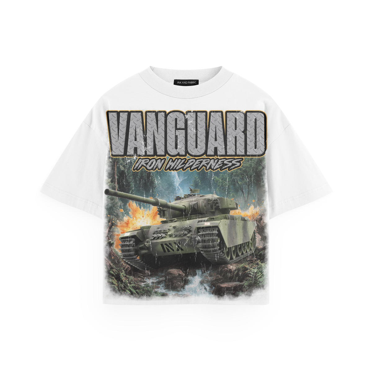 INX Vanguard Oversized Heavyweight T-Shirt White