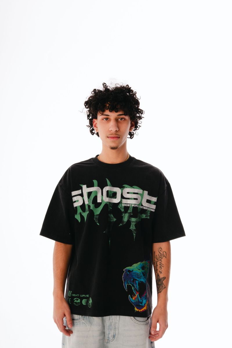 GHST WRLD NIGHT VISION TEE-BLACK (GST5)