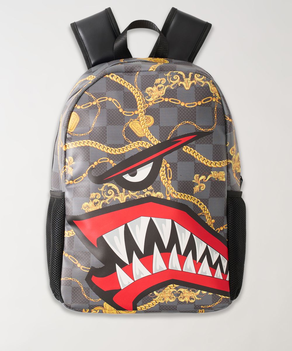 Face Backpack PU (F0-254) BLACK
