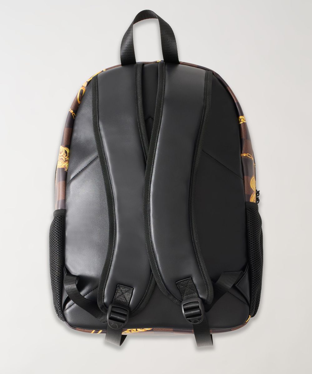 Face Backpack PU (F0-254) BROWN