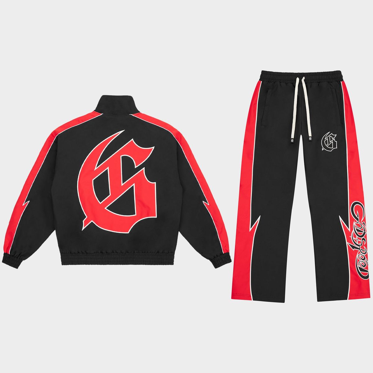 GODSPEED GT Tracksuit ( Black/Red )