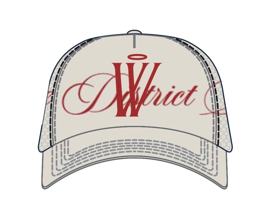 WDS SCRIPT TRUCKER HAT (WDS-H3005B)