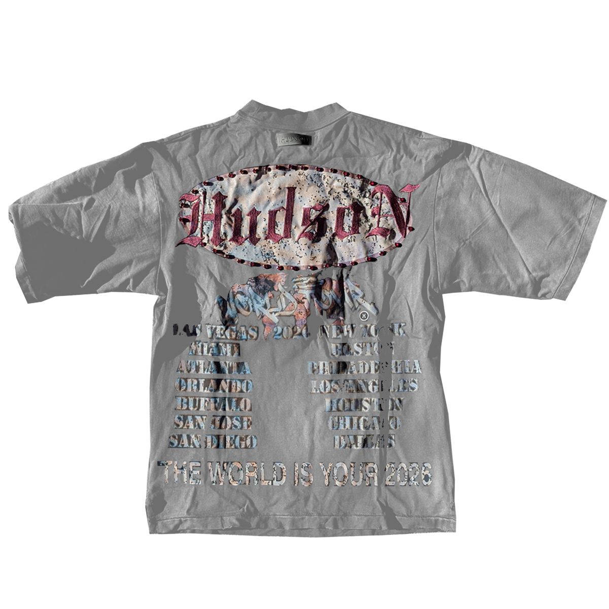HUDSON SKULL TEE (667)