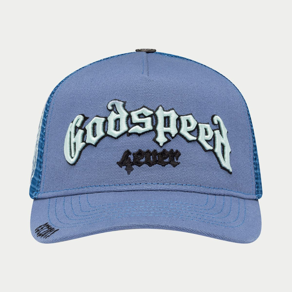 Gs Forever Trucker Hat (Triple Blue)