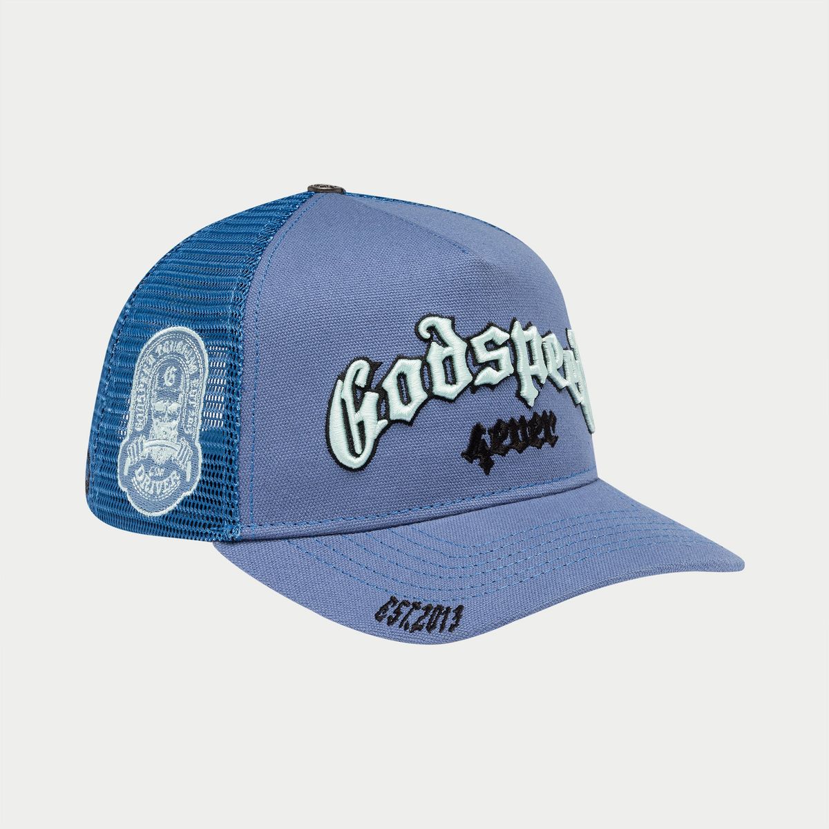 Gs Forever Trucker Hat (Triple Blue)