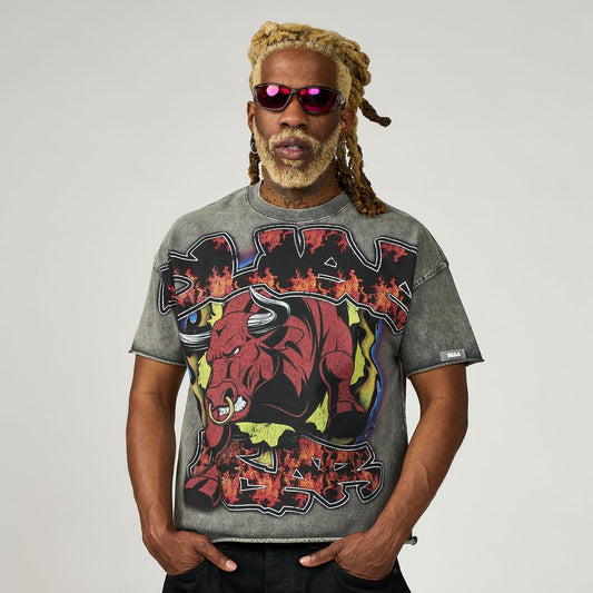 DUUA BULLISH TEE SHIRT (RED)