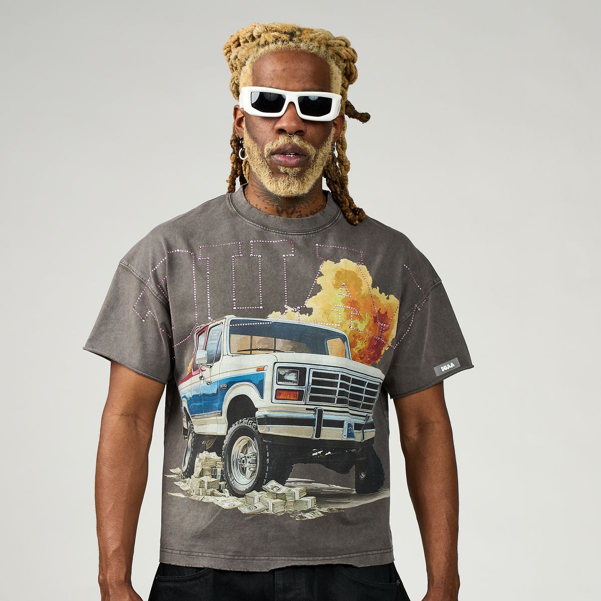 DUUA PULL UP TEE SHIRT (CASH)