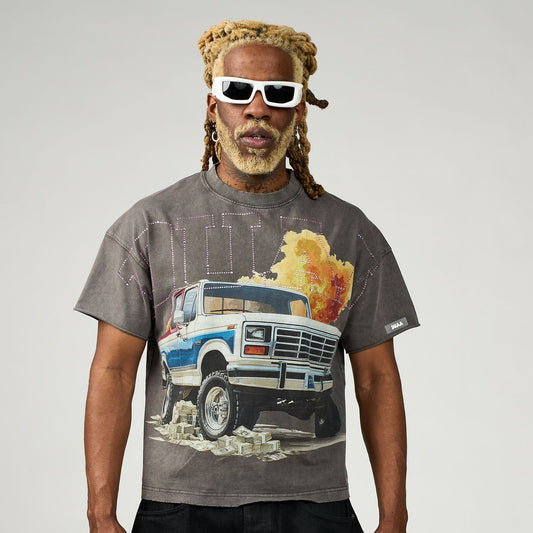 DUUA PULL UP TEE SHIRT (CASH)